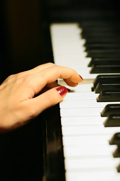 Мелодия фортепиано — стоковое фото