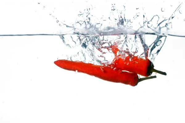 Chili Peper Koken Warme Koude Concept — Stockfoto