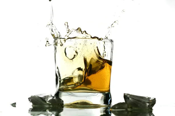 Éclaboussure de whisky — Photo