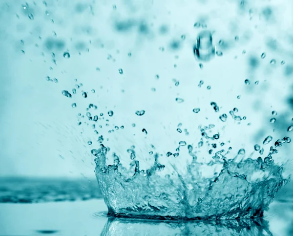Vatten Stänk Närbild Aqua Bakgrunder — Stockfoto