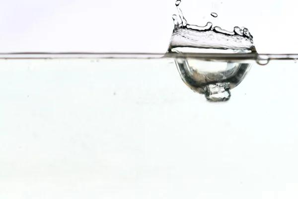 Вода Брызги Крупным Планом Аква Фон — стоковое фото