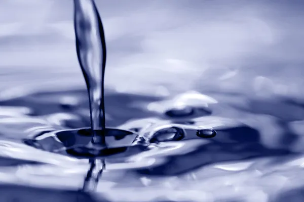 Vatten Stänk Stream Motion Stopp — Stockfoto