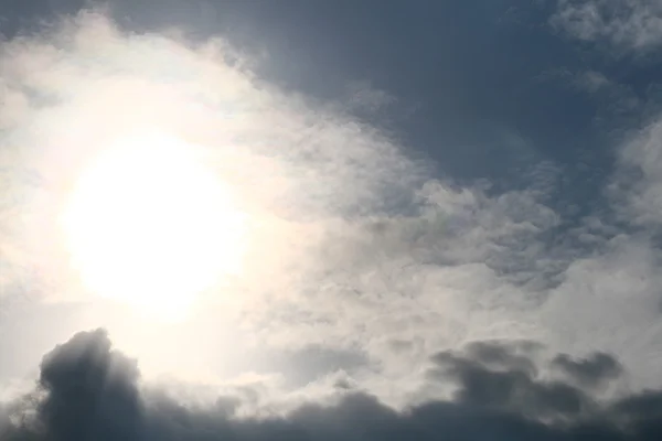 Blå Himmel Natur Atmosfär Bakgrund — Stockfoto