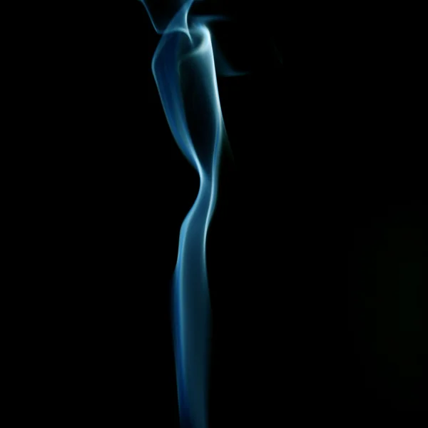 Синий Дым Абстрактный Фон — стоковое фото
