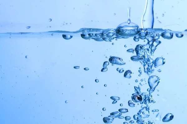Burbujas Agua Macro Primer Plano — Foto de Stock