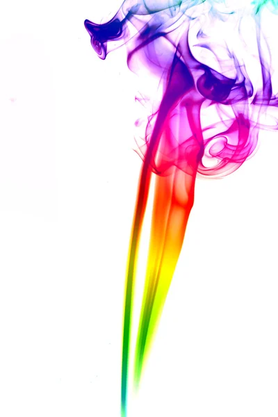 Abstract Mystical Multi Colored Smoke — Stock Photo, Image