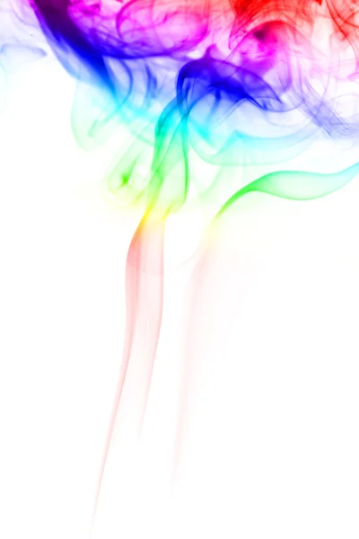 Kolorowy dym — Zdjęcie stockowe