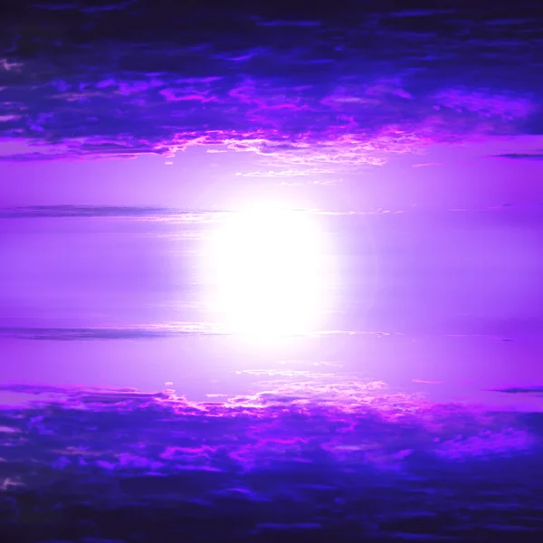 Пурпурового небо — стокове фото