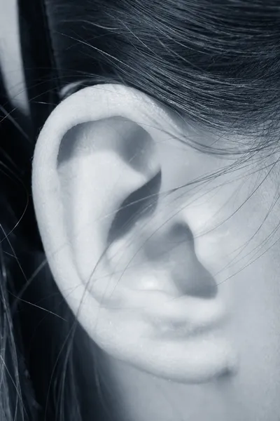 Chica del oído —  Fotos de Stock