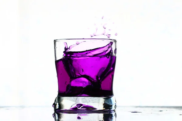 Coctail dricka splash — Stockfoto