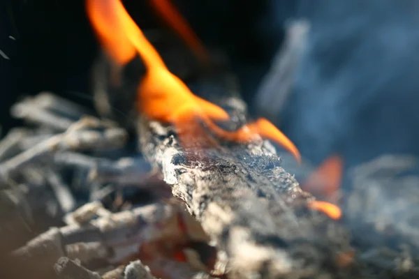 木炭火 — ストック写真