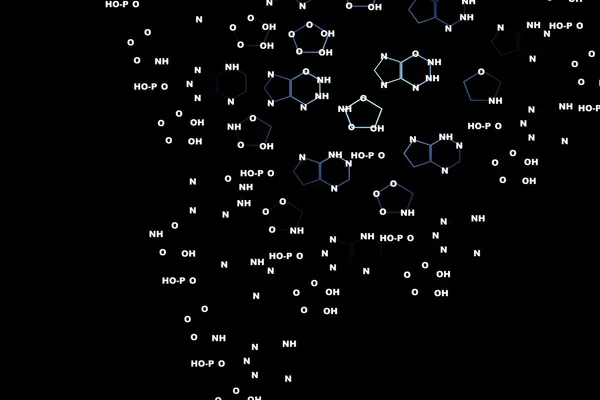DNA kimyası arka plan — Stok fotoğraf