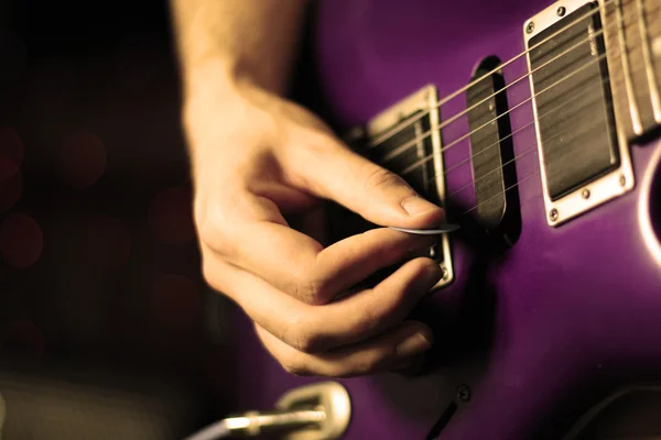 Guitar solo — Stock Photo, Image