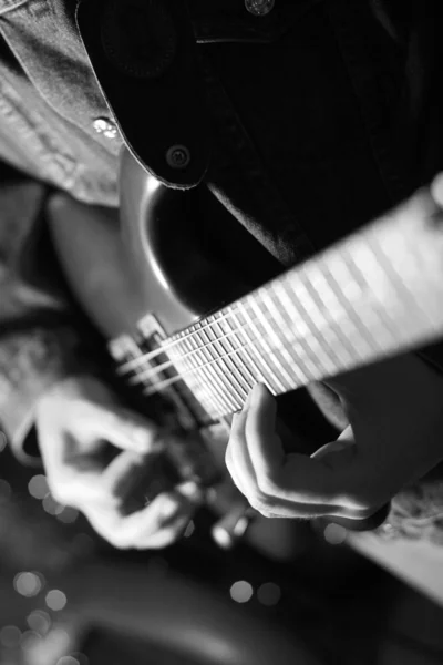 Solo de guitarra — Foto de Stock
