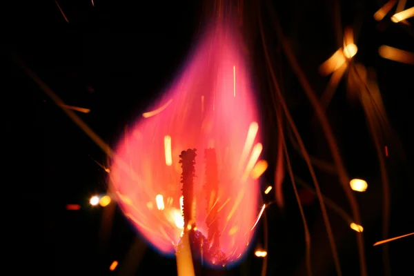 假日火焰 — 图库照片