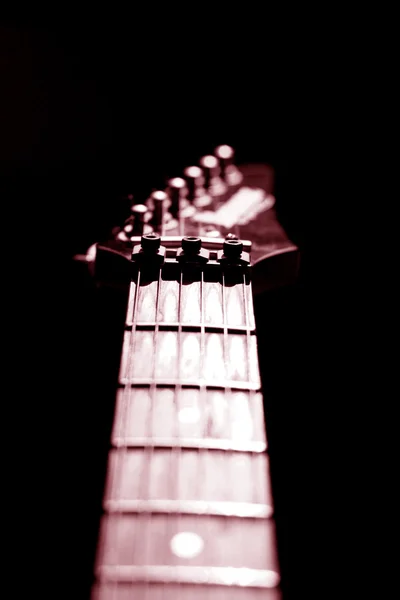Gitarrenkopf — Stockfoto