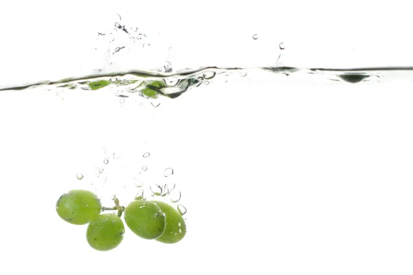 Traubenwasser spritzt — Stockfoto