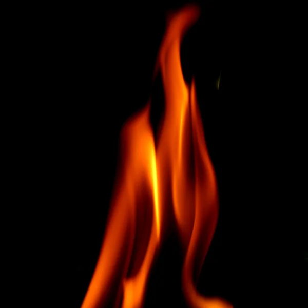 Chama de fogo — Fotografia de Stock