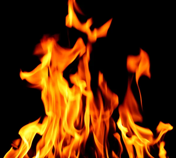 Płomień ognia — Zdjęcie stockowe