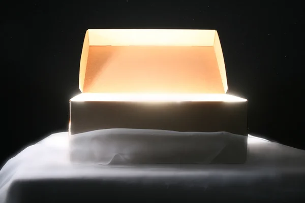 가벼운 상자 — 스톡 사진