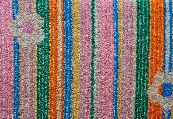 Close up van de kleur weefsel — Stockfoto