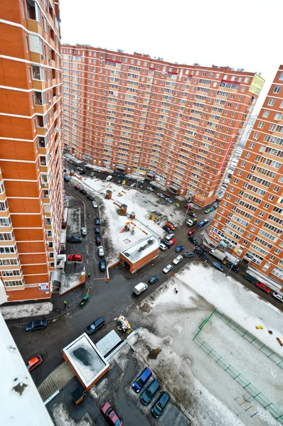 stock image Yard in an apartment block