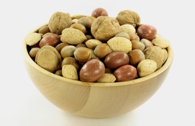 Assorted nuts.