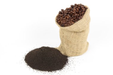 Coffee grounds. clipart