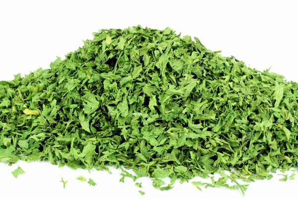 Dried Parsley Flakes. — Stock Photo, Image