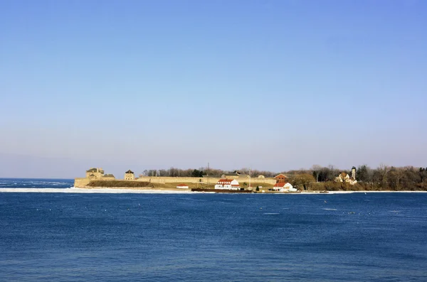 Ниагарский Форт Точке Течения Озере Онтарио Реки Ниагара — стоковое фото