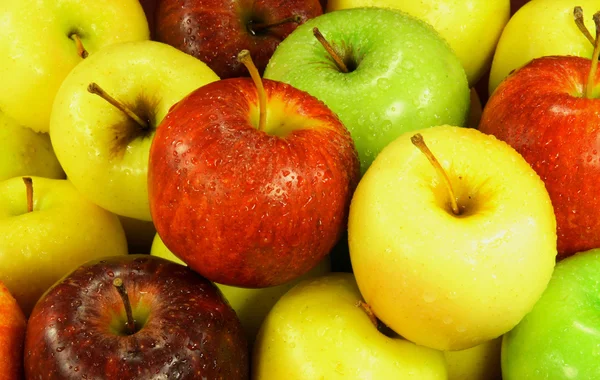 Diverse äpplen. — Stockfoto