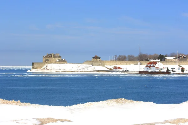 Niagara Fort Flow Punt Lake Ontario Van Niagara Rivier — Stockfoto