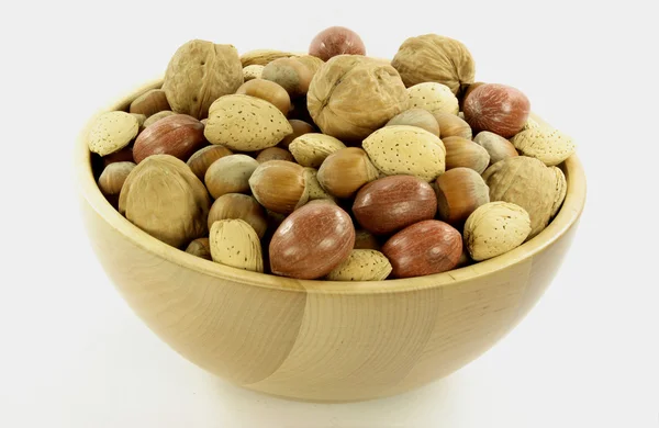 Míchané ořechy. — Stock fotografie