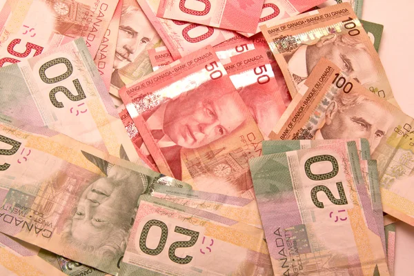 Billetes canadienses —  Fotos de Stock