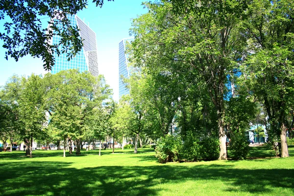 Victoria Park en el centro de Regina —  Fotos de Stock