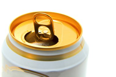 Beer can opening clipart