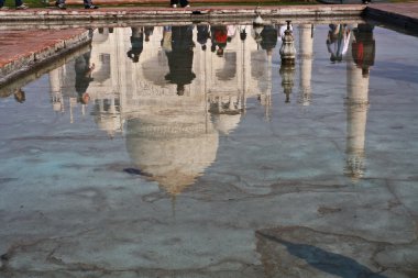 taj mahal Türbesi Kuzey Hindistan'daki agra at olduğunu.