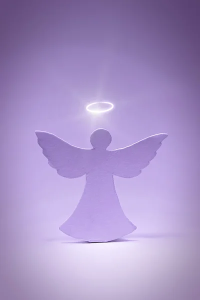 Ангел з nimbus — стокове фото