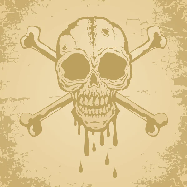 Skull and Crossbones — Stockvector