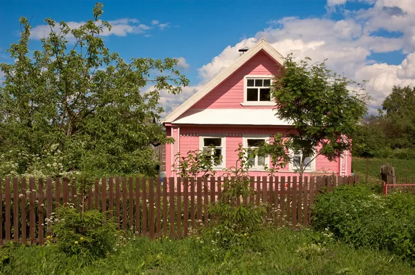 시골 집. 스톡 사진