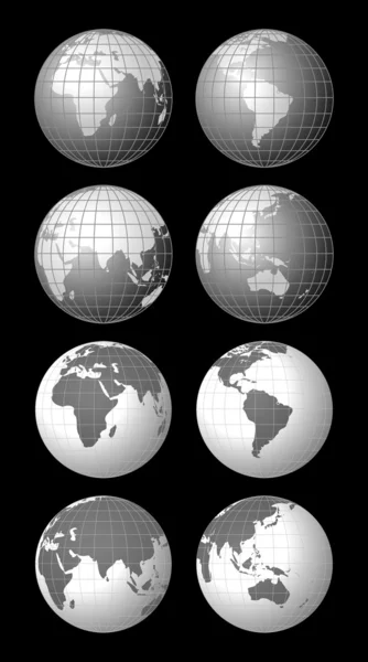 地球仪 — 图库矢量图片