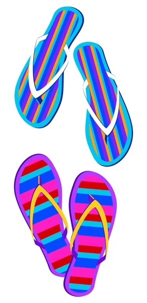 Flip-flops — Vector de stoc