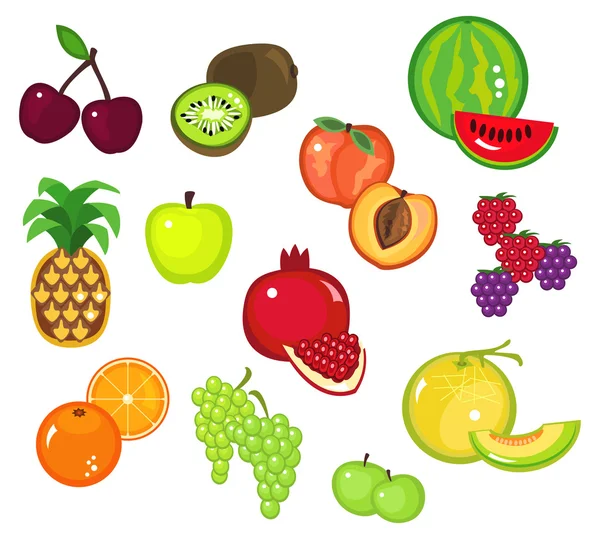 Früchte — Stockvektor