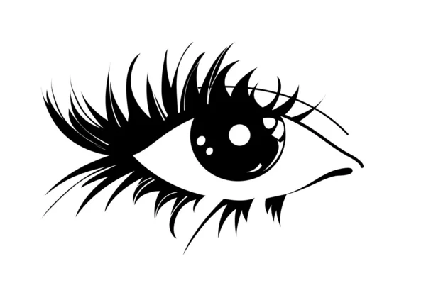 Графический глаз — стоковый вектор