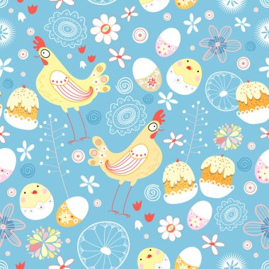 Easter texture clipart