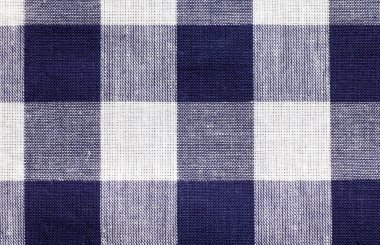 mavi beyaz kareli kumaş arka plan