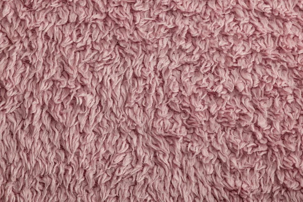 粉红色毛巾织物背景 图库照片