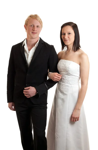 Young couple posing — Stock Photo, Image