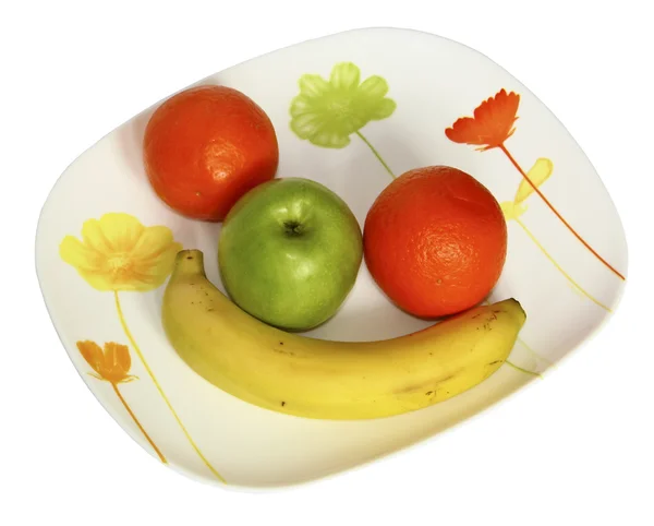 Frukt Maträtt Frukt — Stockfoto