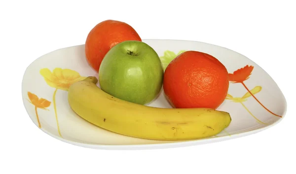 Frukt Maträtt — Stockfoto